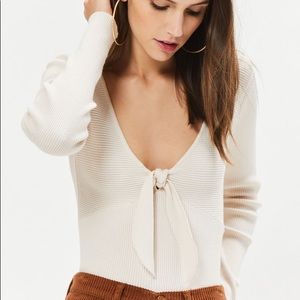 LA Hearts tie front top size small